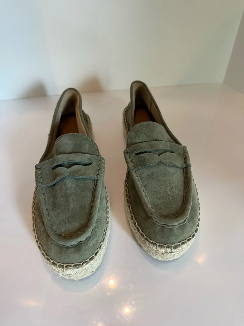Lauren Ralph Lauren suede upper